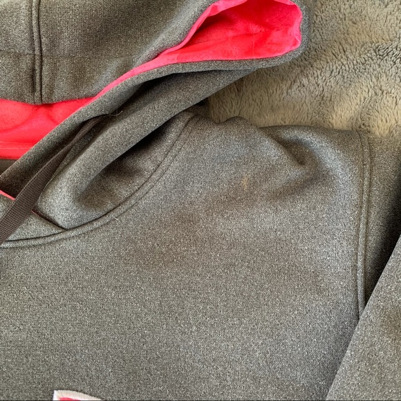 Women’s Grey/Pink Under Armour Hoodie - Picture 4 of 6